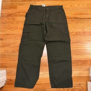 Carhartt Men's Dark Green Cargo Pants